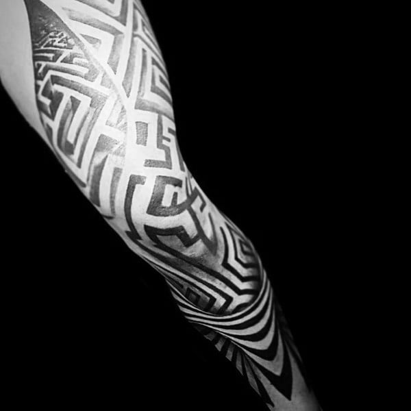 tatuaggio labirinto 123