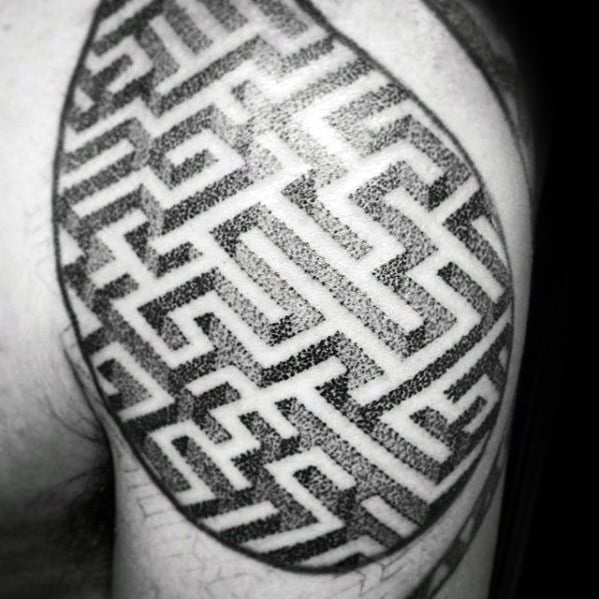 tatuaggio labirinto 175