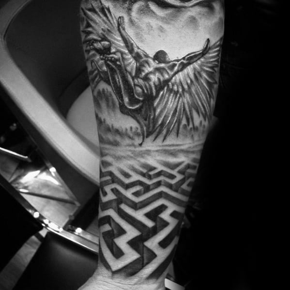 tatuaggio labirinto 27