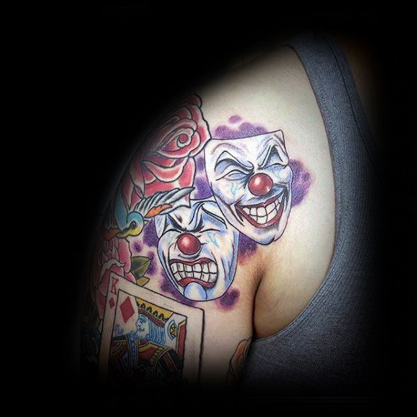 tatuaggio maschera teatro 13