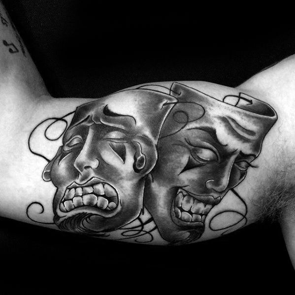 tatuaggio maschera teatro 27