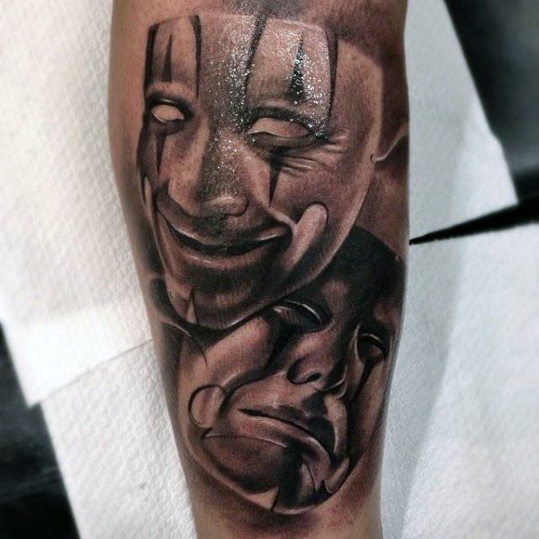 tatuaggio maschera teatro 29