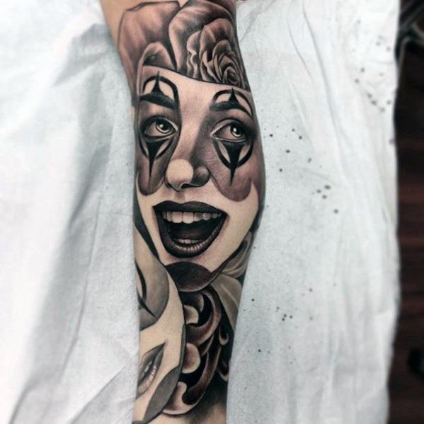 tatuaggio maschera teatro 95