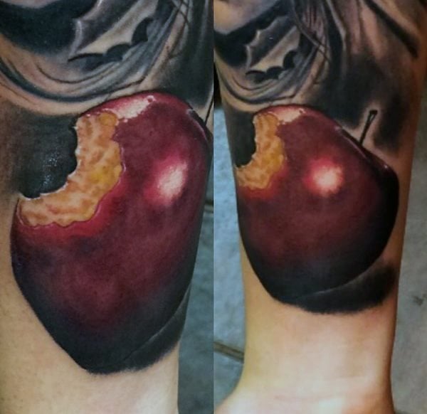 tatuaggio mela 91