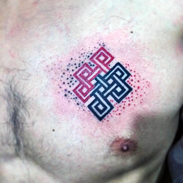 tatuaggio nodo infinito 35