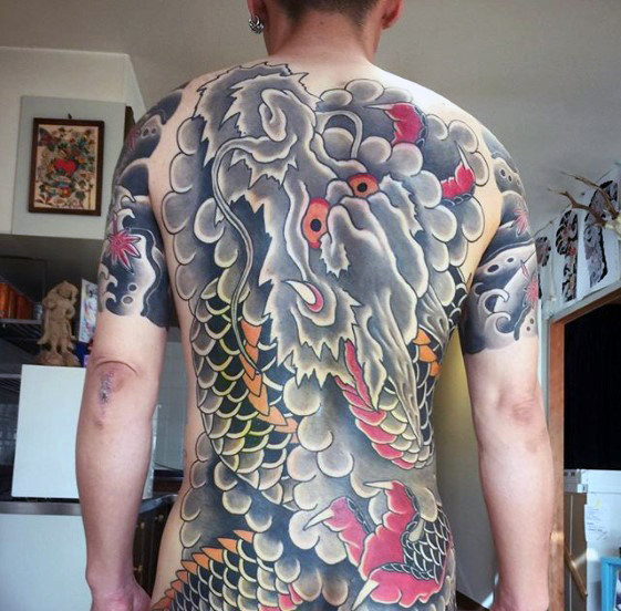 tatuaggio nuvole giapponesi 19