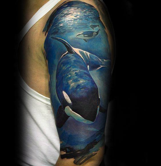 tatuaggio orca 101