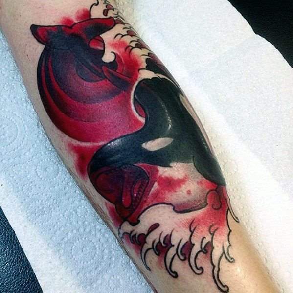 tatuaggio orca 107