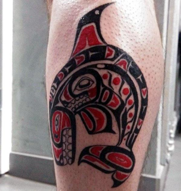tatuaggio orca 128