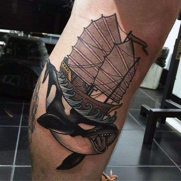 tatuaggio orca 77