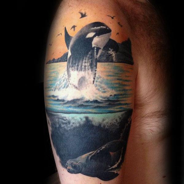 tatuaggio orca 95