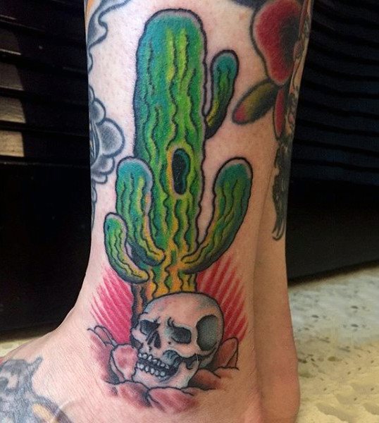 tatuaggio cactus 73