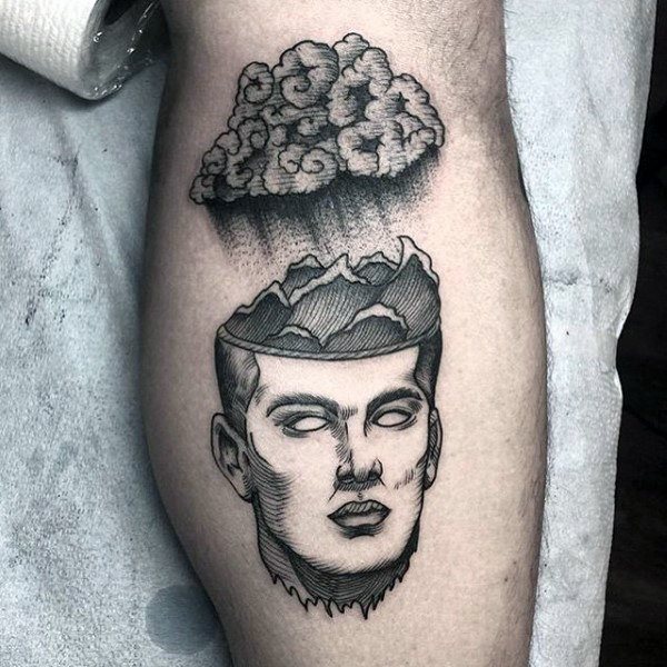 tatuaggio cervello 07