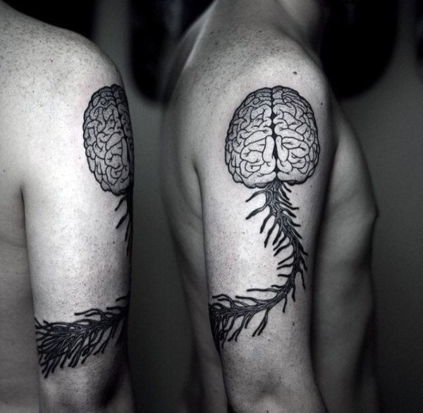 tatuaggio cervello 11