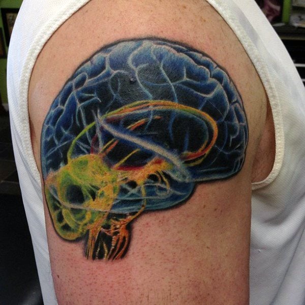 tatuaggio cervello 43