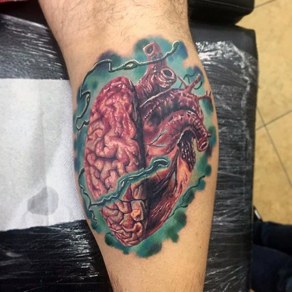 tatuaggio cervello 91