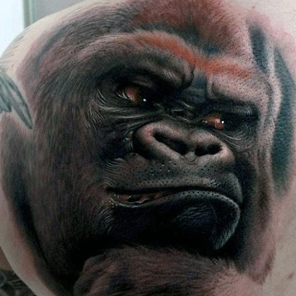 tatuaggio gorilla 136