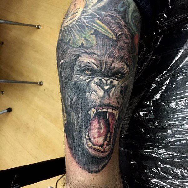 tatuaggio gorilla 142