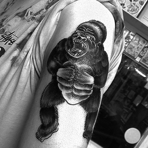 tatuaggio gorilla 169