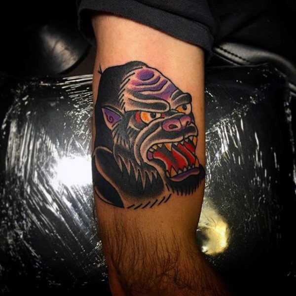 tatuaggio gorilla 196