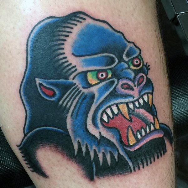 tatuaggio gorilla 22
