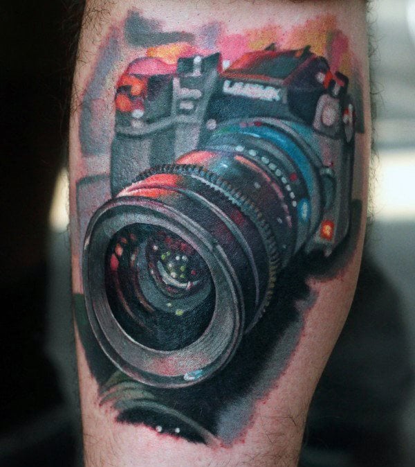 tatuaggio macchina fotografica 107