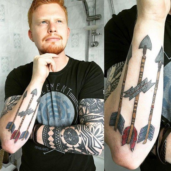 arrow tattoo 175