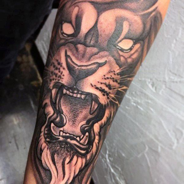 lion tattoo 120