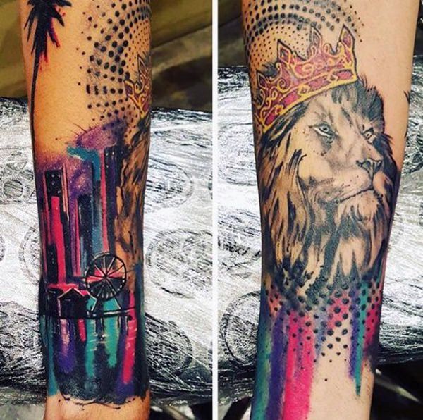 lion tattoo 127