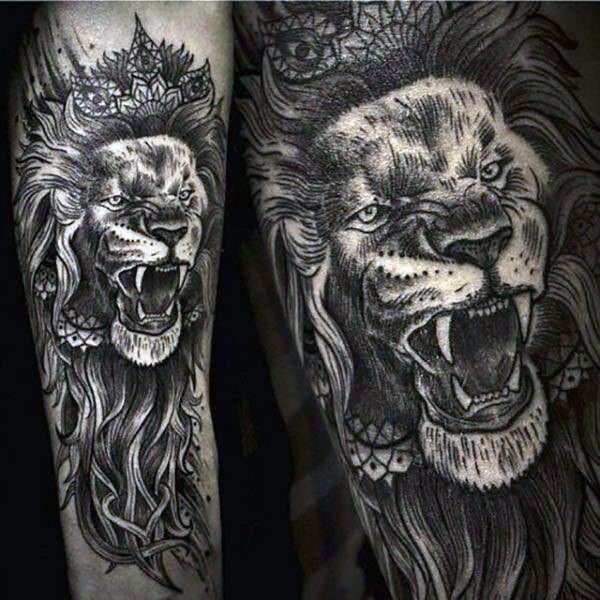 lion tattoo 129