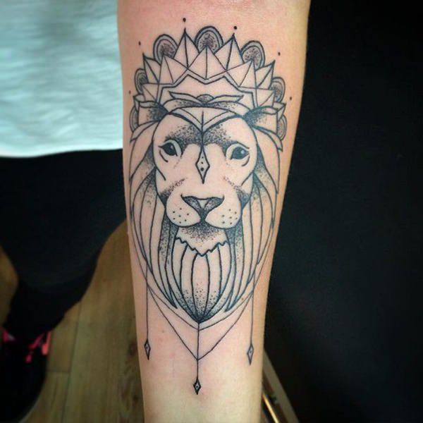 lion tattoo 160