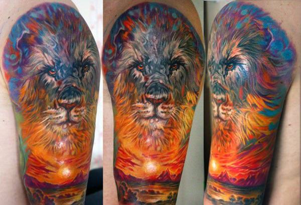 lion tattoo 162