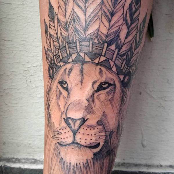 lion tattoo 193