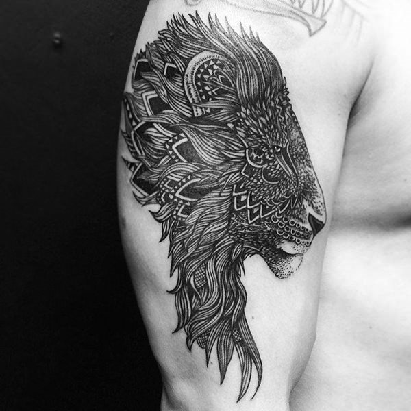 lion tattoo 196