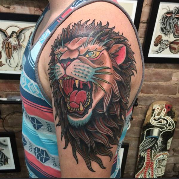 lion tattoo 200