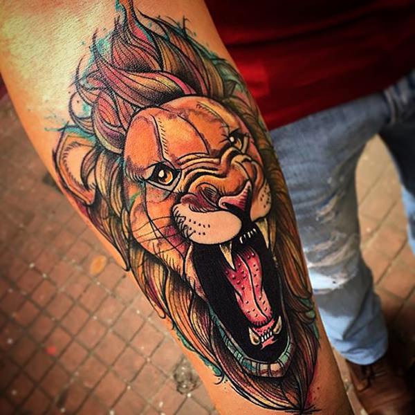 lion tattoo 219
