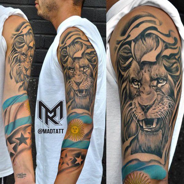 lion tattoo 237