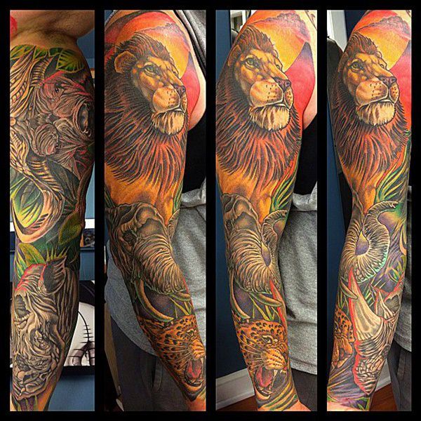 lion tattoo 238