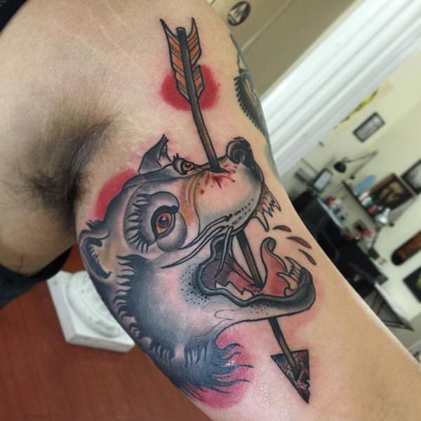 wolf tattoo 196