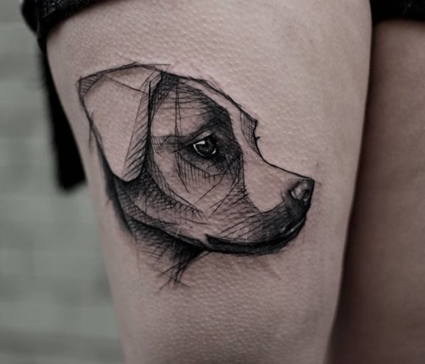 dog tattoo 96