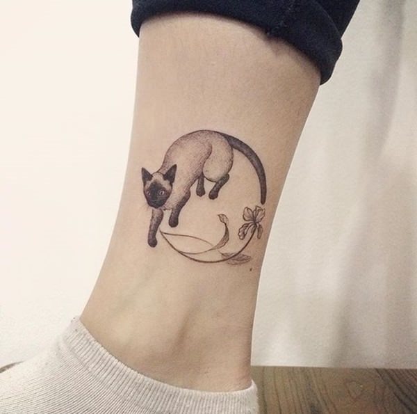 cat tattoo 50