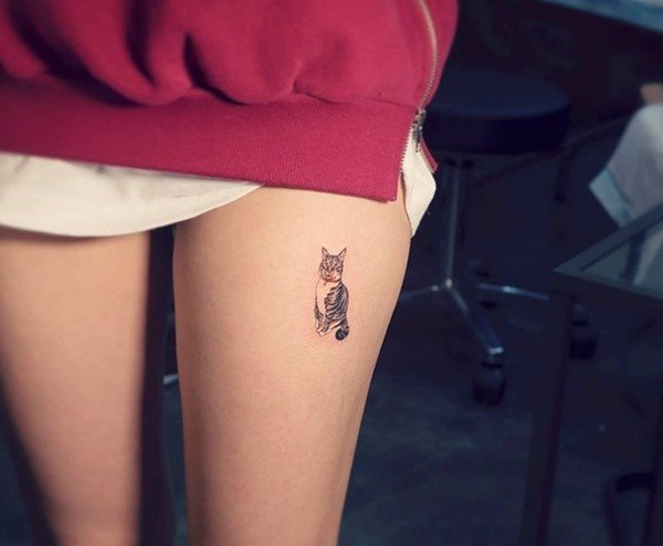 cat tattoo 56