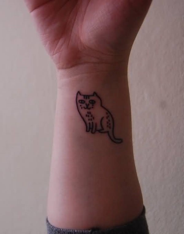 cat tattoo 69