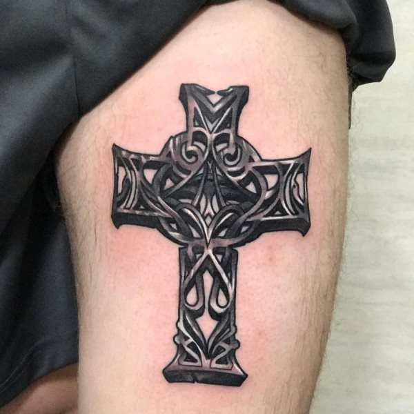 cross tattoo 130