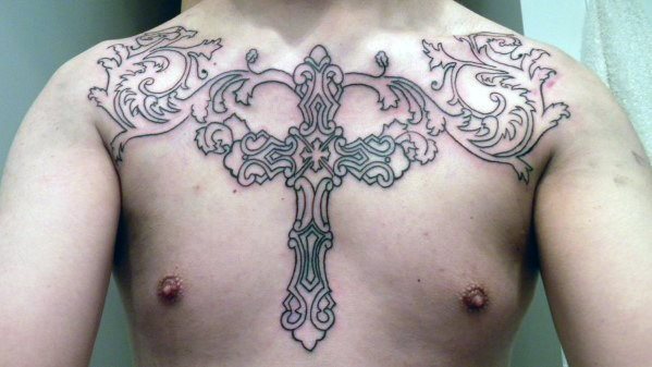 cross tattoo 142