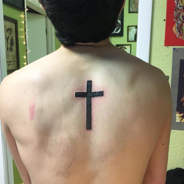 cross tattoo 252
