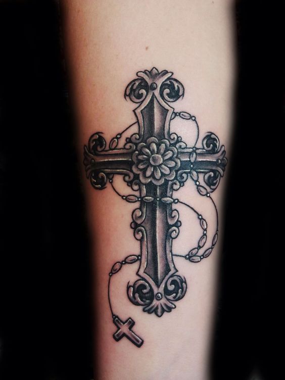 cross tattoo 26