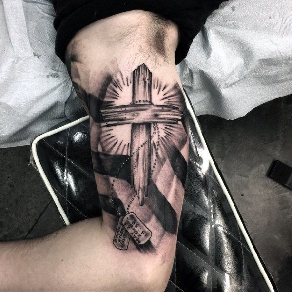 cross tattoo 302