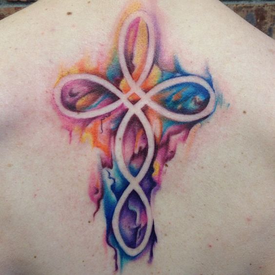 cross tattoo 364