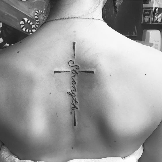 cross tattoo 372